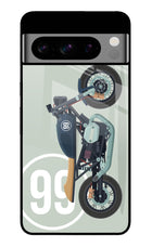 Classic Cafe Racer 99 Google Pixel 8 Pro Glass Case