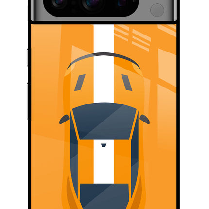 Highway Pursuit Google Pixel 8 Pro Glass Case Back Cover by Casekaro