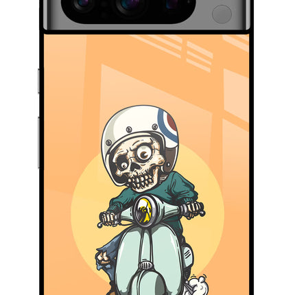 Undead Biker Google Pixel 8 Pro Glass Case