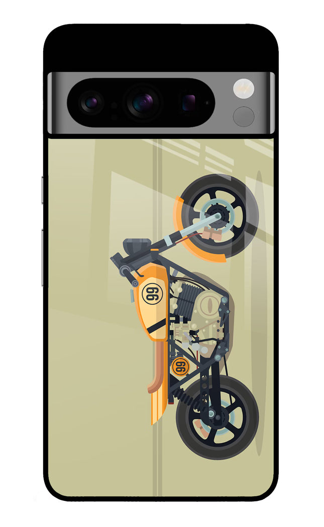 Vertical Speedster Google Pixel 8 Pro Glass Case
