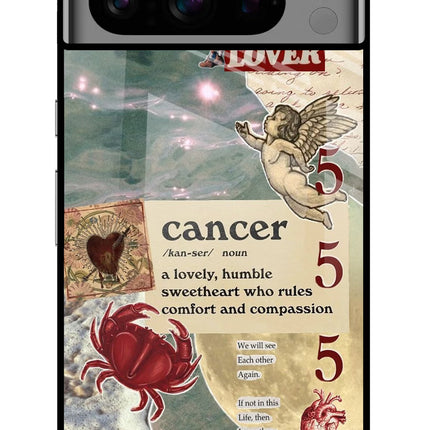Cancer Zodiac Google Pixel 8 Pro Glass Case