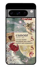 Cancer Zodiac Google Pixel 8 Pro Glass Case