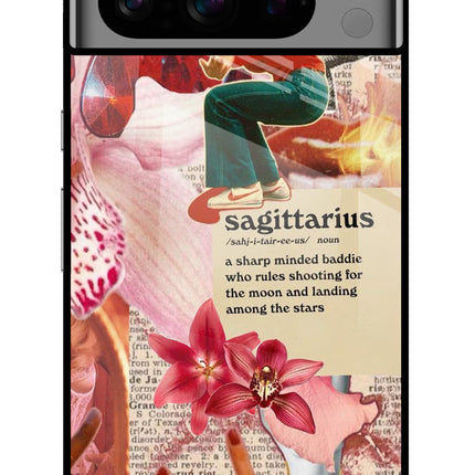 Sagittarius Zodiac Google Pixel 8 Pro Glass Case