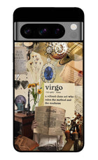 Virgo Zodiac Google Pixel 8 Pro Glass Case