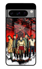 Ordinary Things Characters Google Pixel 8 Pro Glass Case