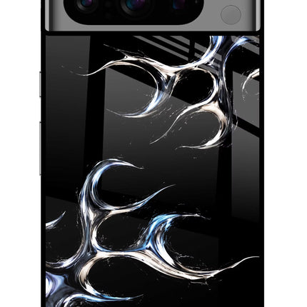Chrome Tribal Google Pixel 8 Pro Glass Case