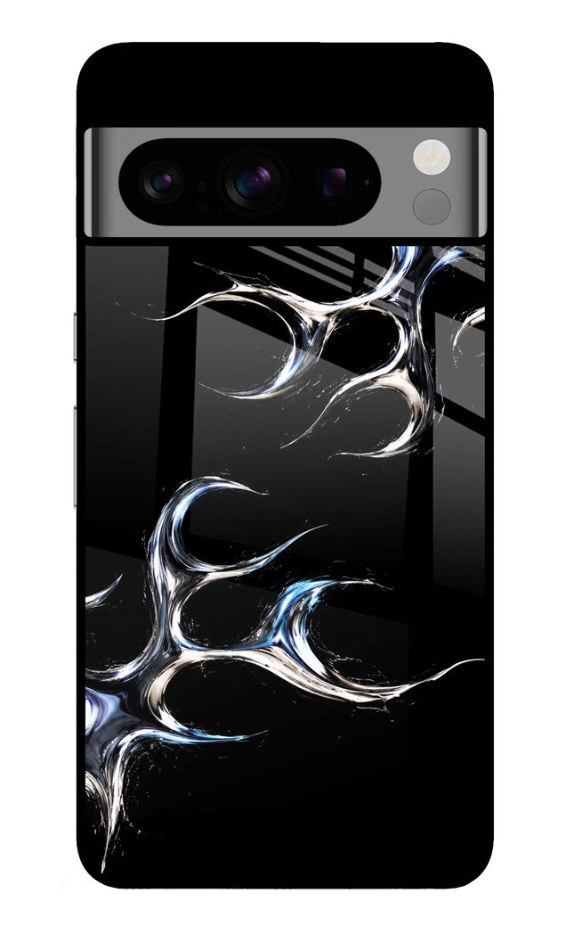 Chrome Tribal Google Pixel 8 Pro Glass Case