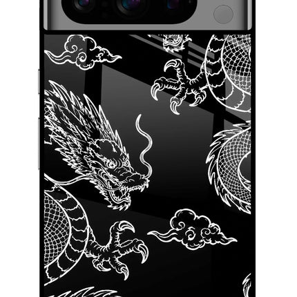 Twin Dragons Google Pixel 8 Pro Glass Case
