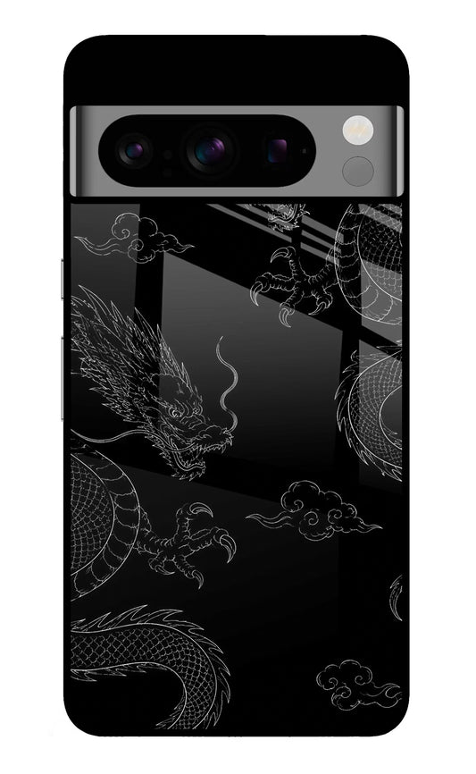 Twin Dragons Google Pixel 8 Pro Glass Case