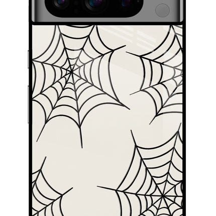 Spider Web Google Pixel 8 Pro Glass Case