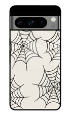 Spider Web Google Pixel 8 Pro Glass Case