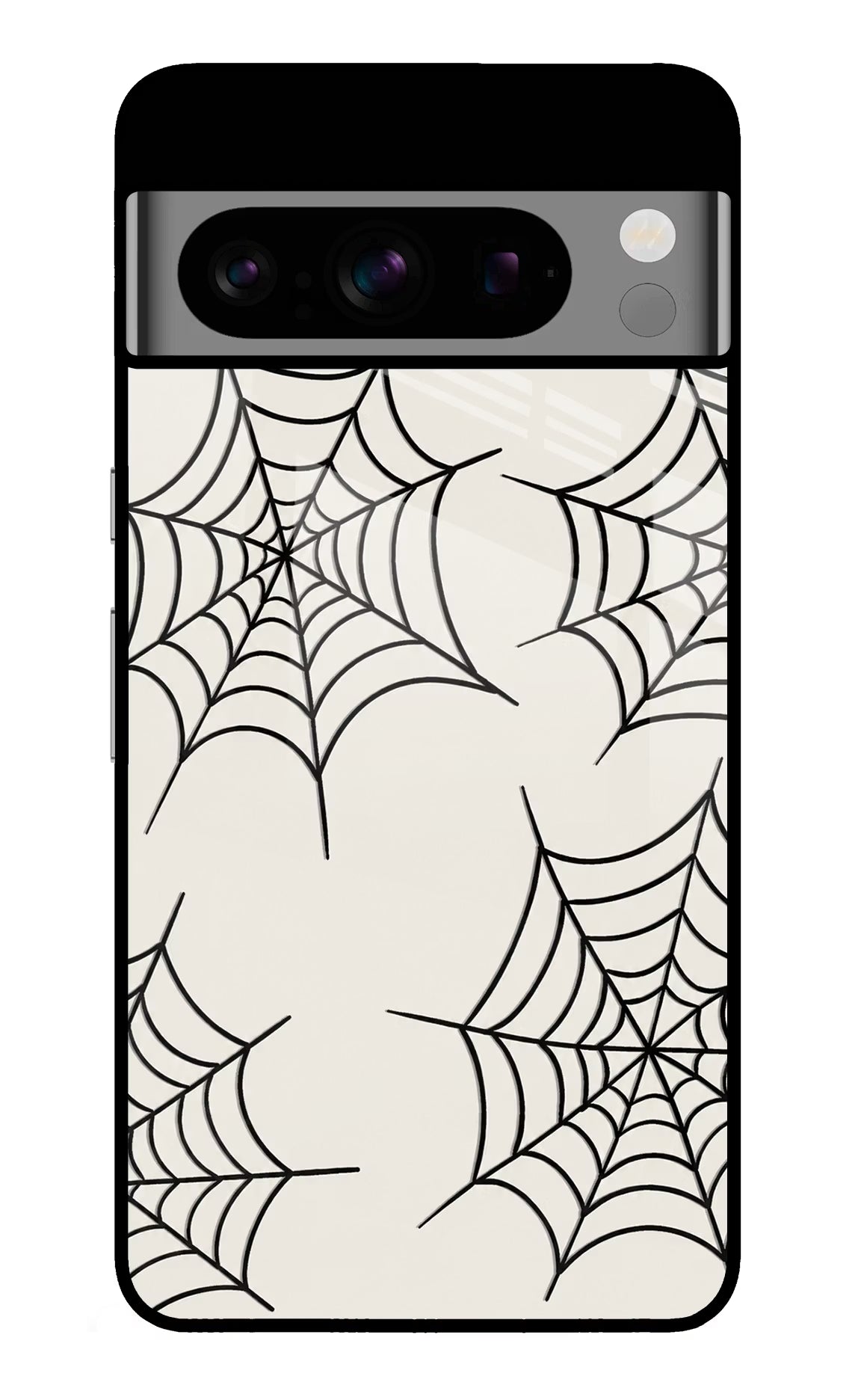 Spider Web Google Pixel 8 Pro Glass Case