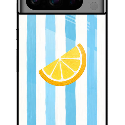Summer Lemon Google Pixel 8 Pro Glass Case