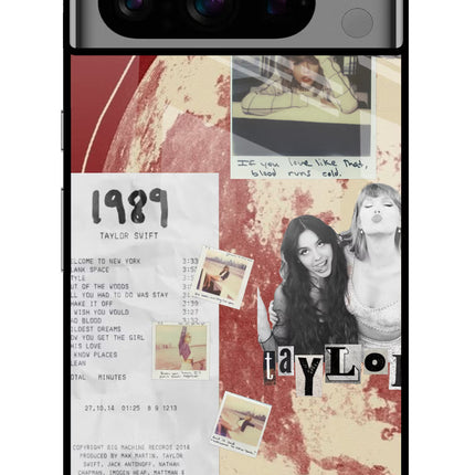 Taylor Swift Google Pixel 8 Pro Glass Case