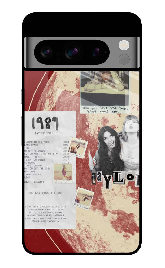 Taylor Swift Google Pixel 8 Pro Glass Case