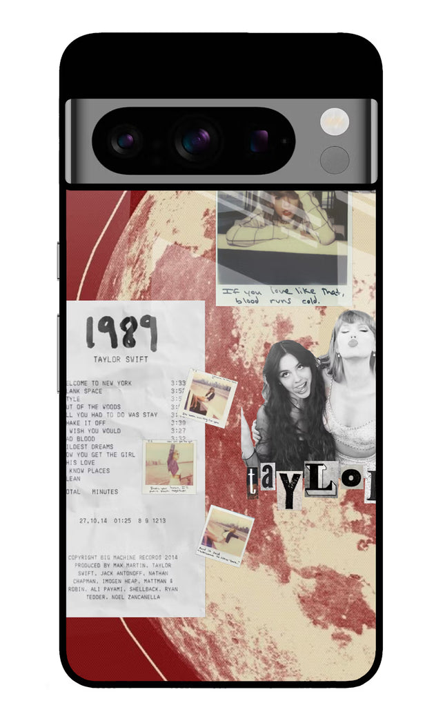 Taylor Swift Google Pixel 8 Pro Glass Case
