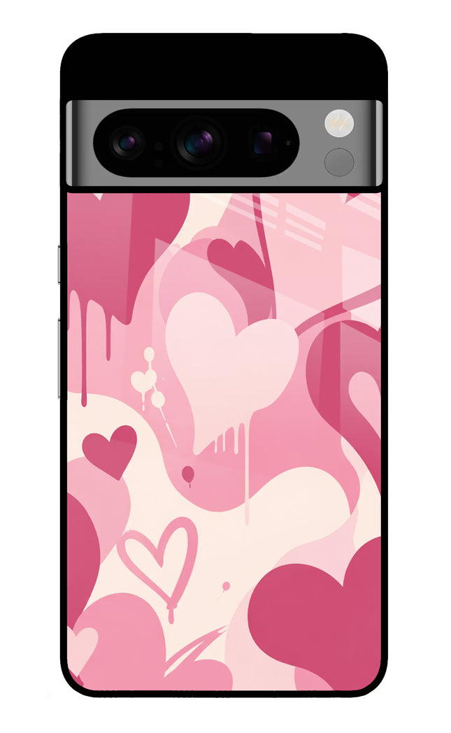 Hearty case Google Pixel 8 Pro Glass Case
