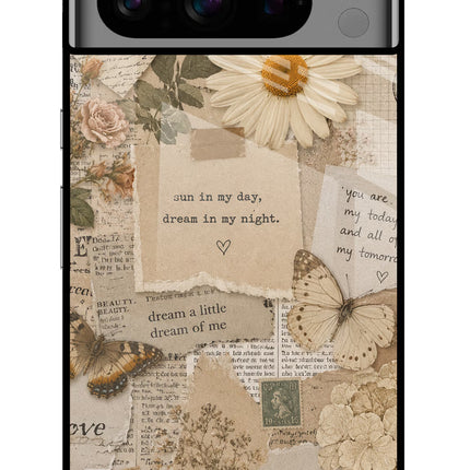 Vintage case Google Pixel 8 Pro Glass Case