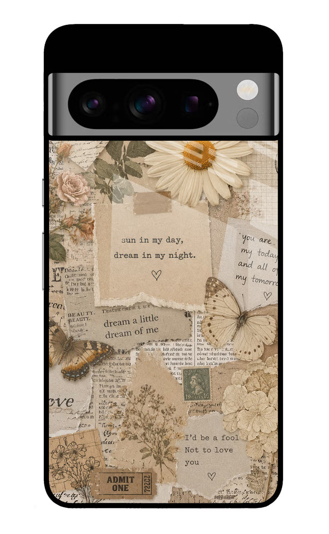 Vintage case Google Pixel 8 Pro Glass Case