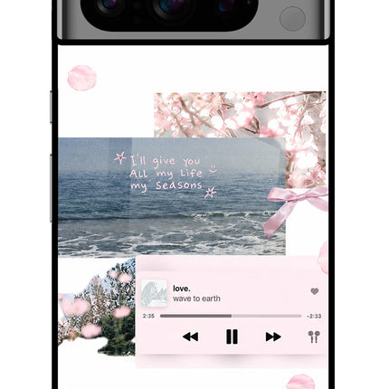 Wave to earth Google Pixel 8 Pro Glass Case