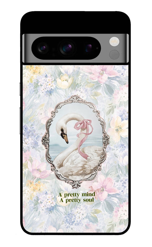 Pretty Mind Pretty Soul Google Pixel 8 Pro Glass Case