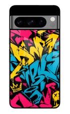 Graffiti Vibe Google Pixel 8 Pro Glass Case