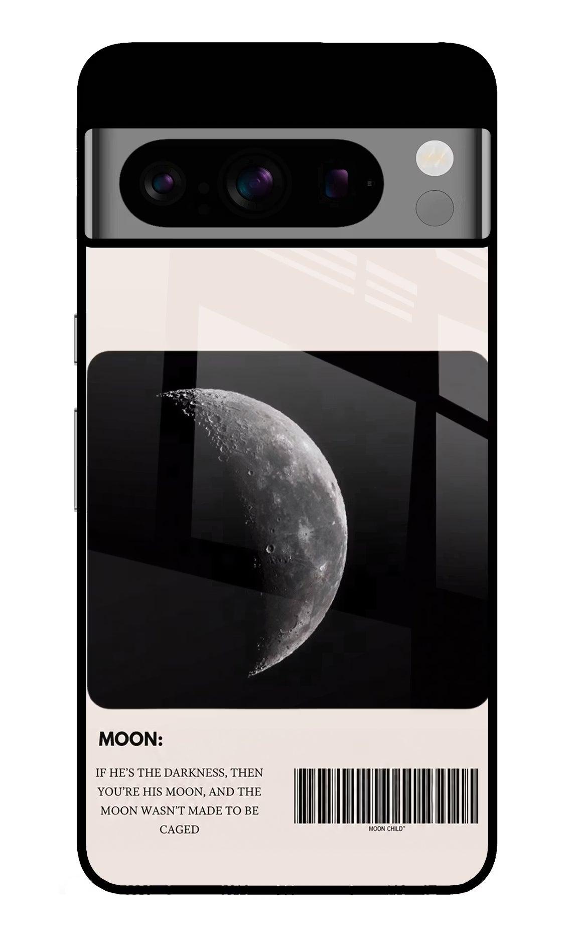 Moon Phase Google Pixel 8 Pro Glass Case