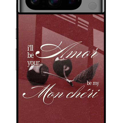 Velvet Cherry Google Pixel 8 Pro Glass Case