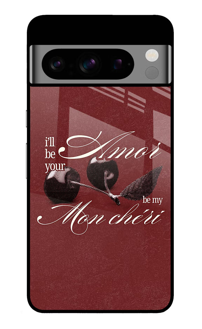 Velvet Cherry Google Pixel 8 Pro Glass Case