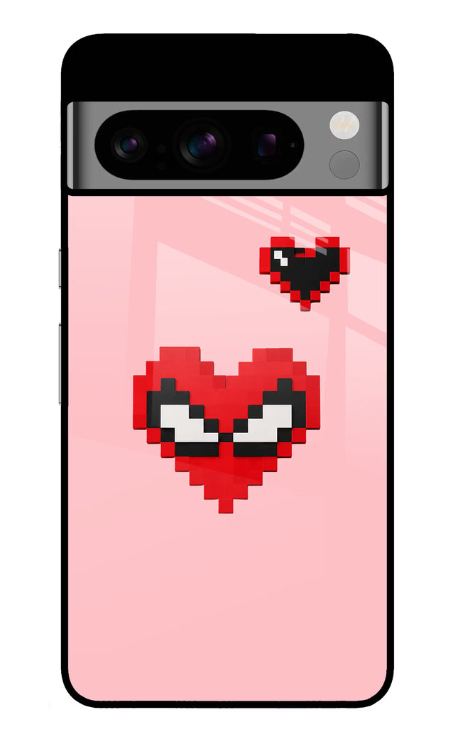 Gwen Heart Google Pixel 8 Pro Glass Case