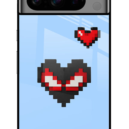 Peter Heart Google Pixel 8 Pro Glass Case