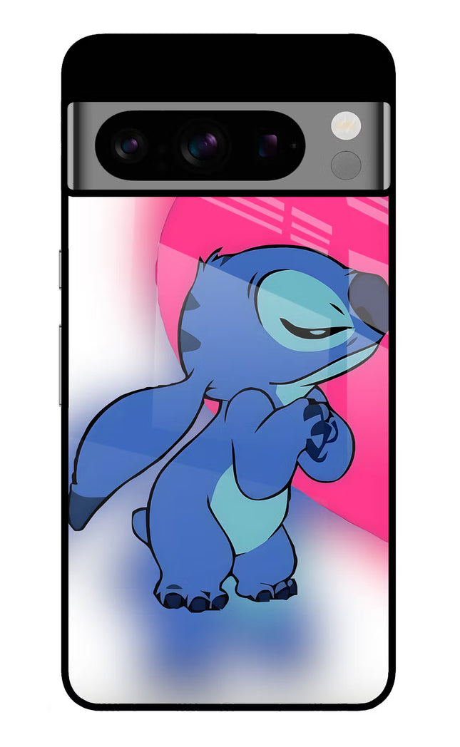 Stitch Hug Google Pixel 8 Pro Glass Case