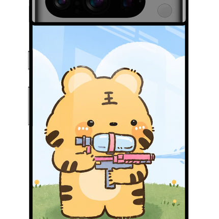 Tiger Treat Google Pixel 8 Pro Glass Case