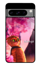 Always Cat Google Pixel 8 Pro Glass Case