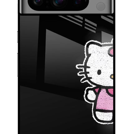 Kitty Charm Google Pixel 8 Pro Glass Case