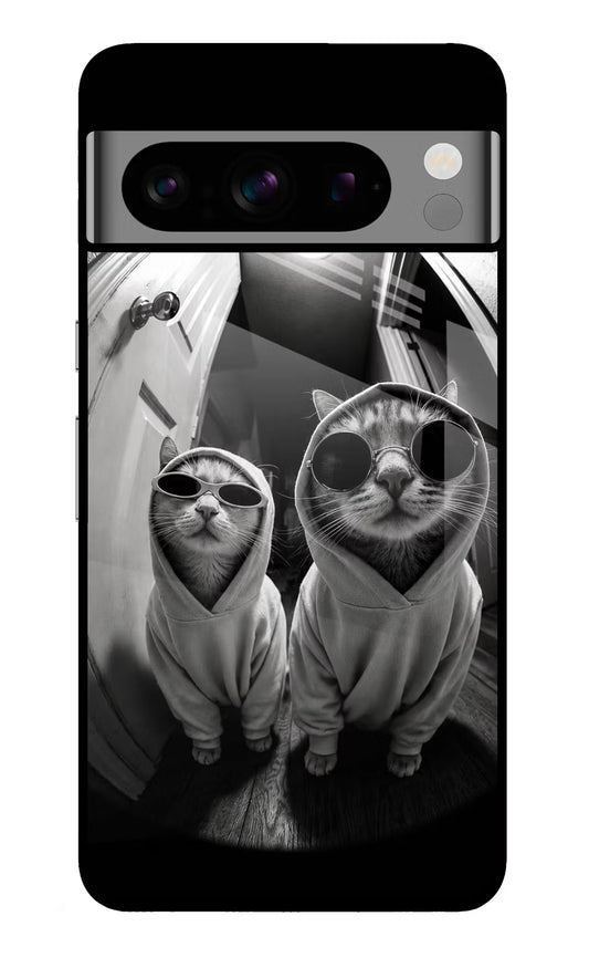 Hood Cats Google Pixel 8 Pro Glass Case