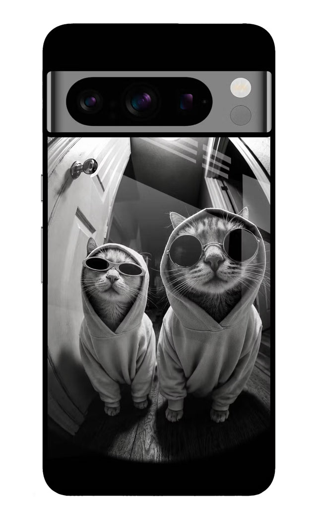 Hood Cats Google Pixel 8 Pro Glass Case