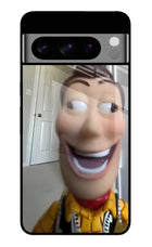 Side Eye Woody Google Pixel 8 Pro Glass Case