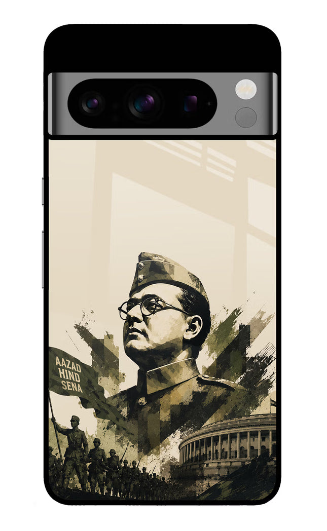 Netaji Rising Google Pixel 8 Pro Glass Case