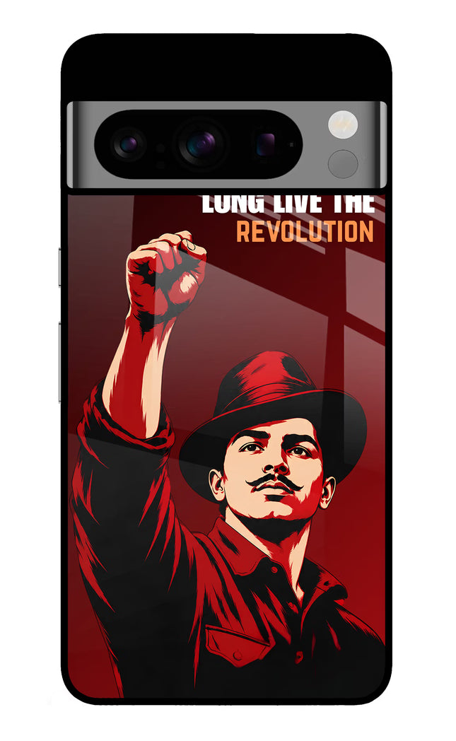 Bhagat Singh Revolution Google Pixel 8 Pro Glass Case