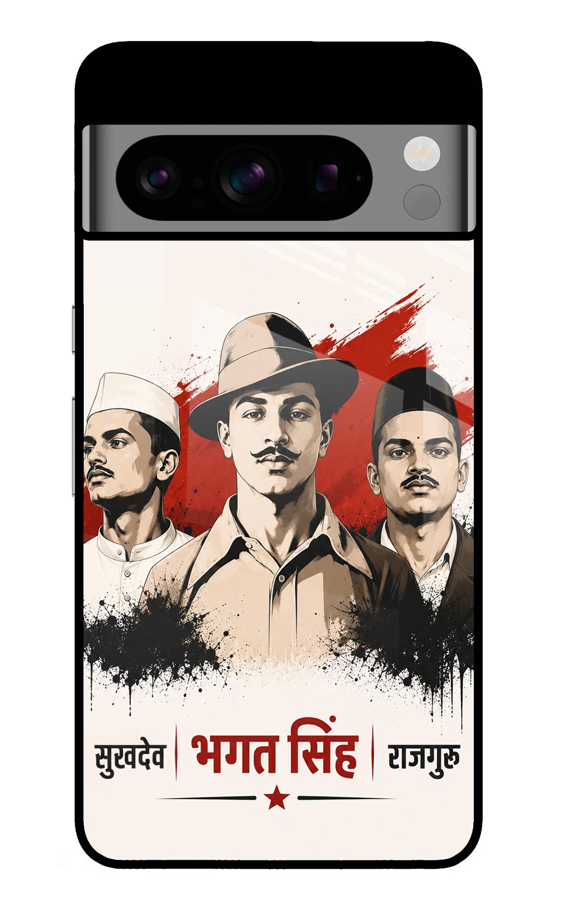 Sardar Patel Iron Will Google Pixel 8 Pro Glass Case