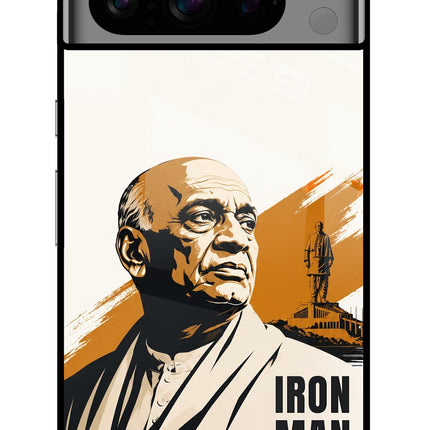 Sardar Patel Iron Will Google Pixel 8 Pro Glass Case Back Cover by Casekaro
