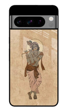 Krishna Google Pixel 8 Pro Glass Case Back Cover by Casekaro