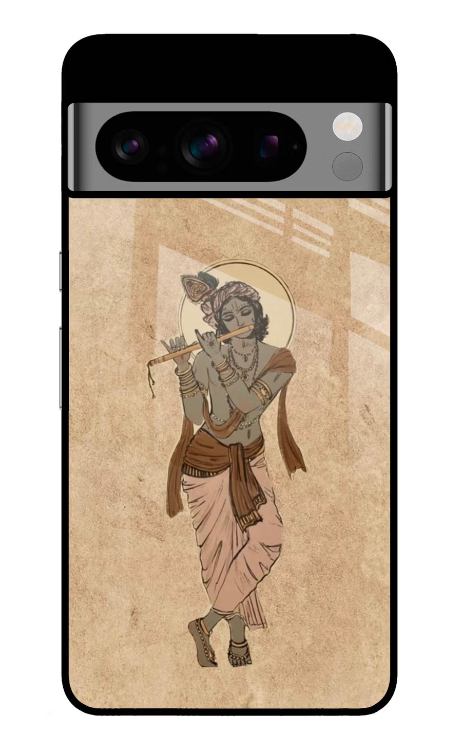 Krishna Google Pixel 8 Pro Back Cover, Glass case
