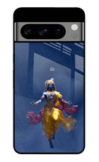 Cosmic Krishna Google Pixel 8 Pro Glass Case