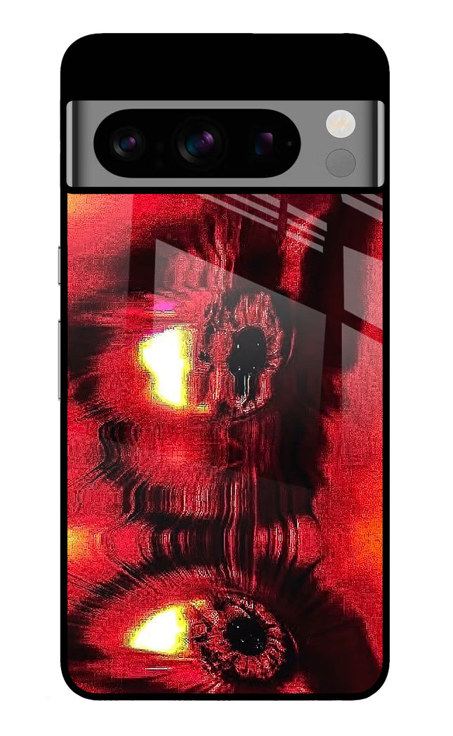 Fire Eye Google Pixel 8 Pro Glass Case