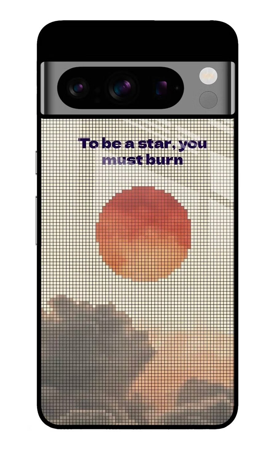 Pixel Sun Google Pixel 8 Pro Back Cover, Glass case