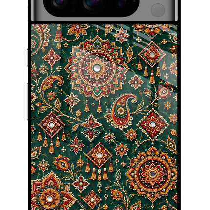 Green Pataka Google Pixel 8 Pro Glass Case