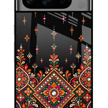 Noir Mehfil Google Pixel 8 Pro Glass Case