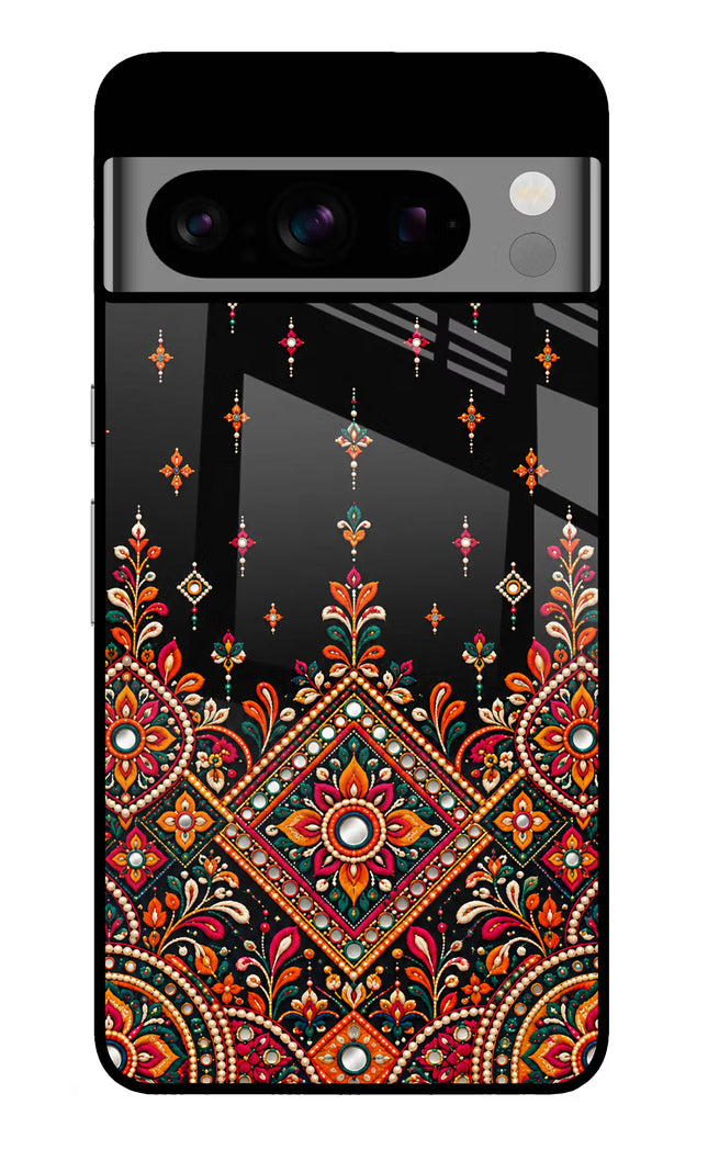 Noir Mehfil Google Pixel 8 Pro Glass Case